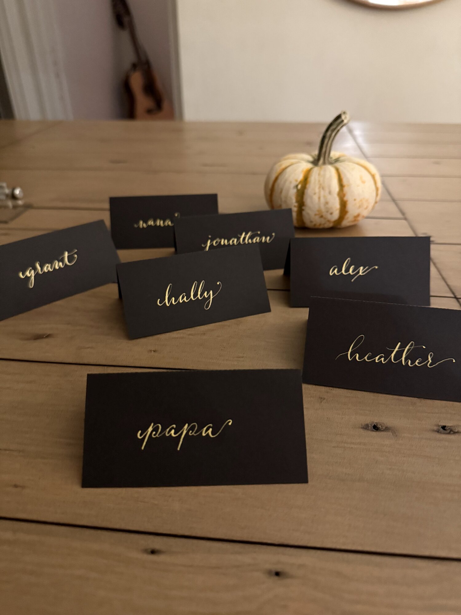 Holiday Place Cards